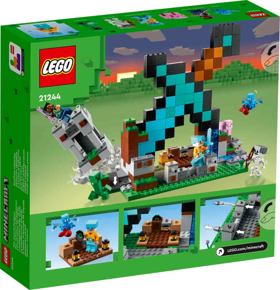 Lego Minecraft La FortificaciónEspada 21244