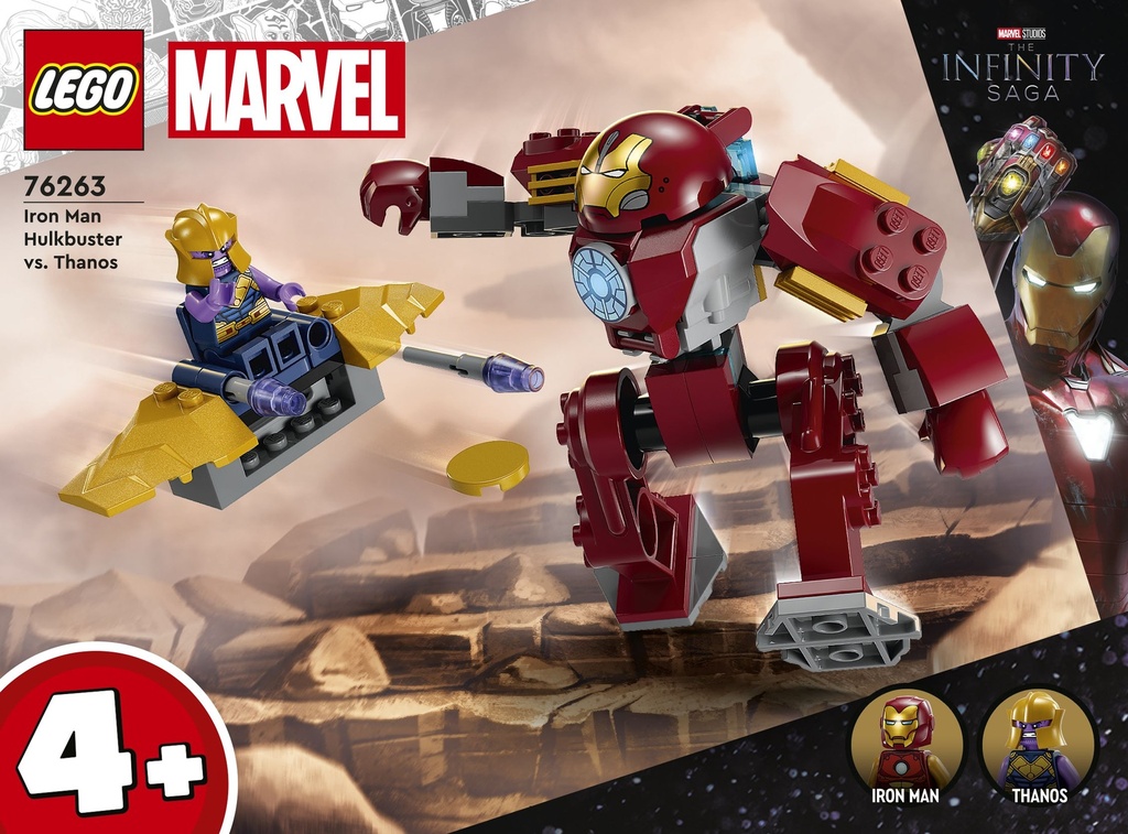 Lego Marvel Super Heroes  Hulkbuster de Iron Man vs. Thanos 76263