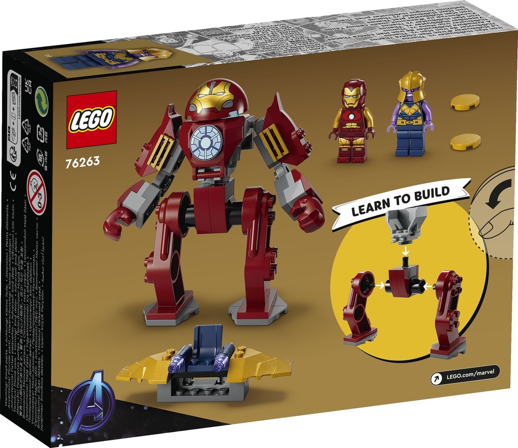 Lego Marvel Super Heroes  Hulkbuster de Iron Man vs. Thanos 76263