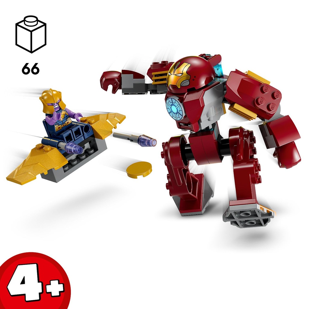 Lego Marvel Super Heroes  Hulkbuster de Iron Man vs. Thanos 76263