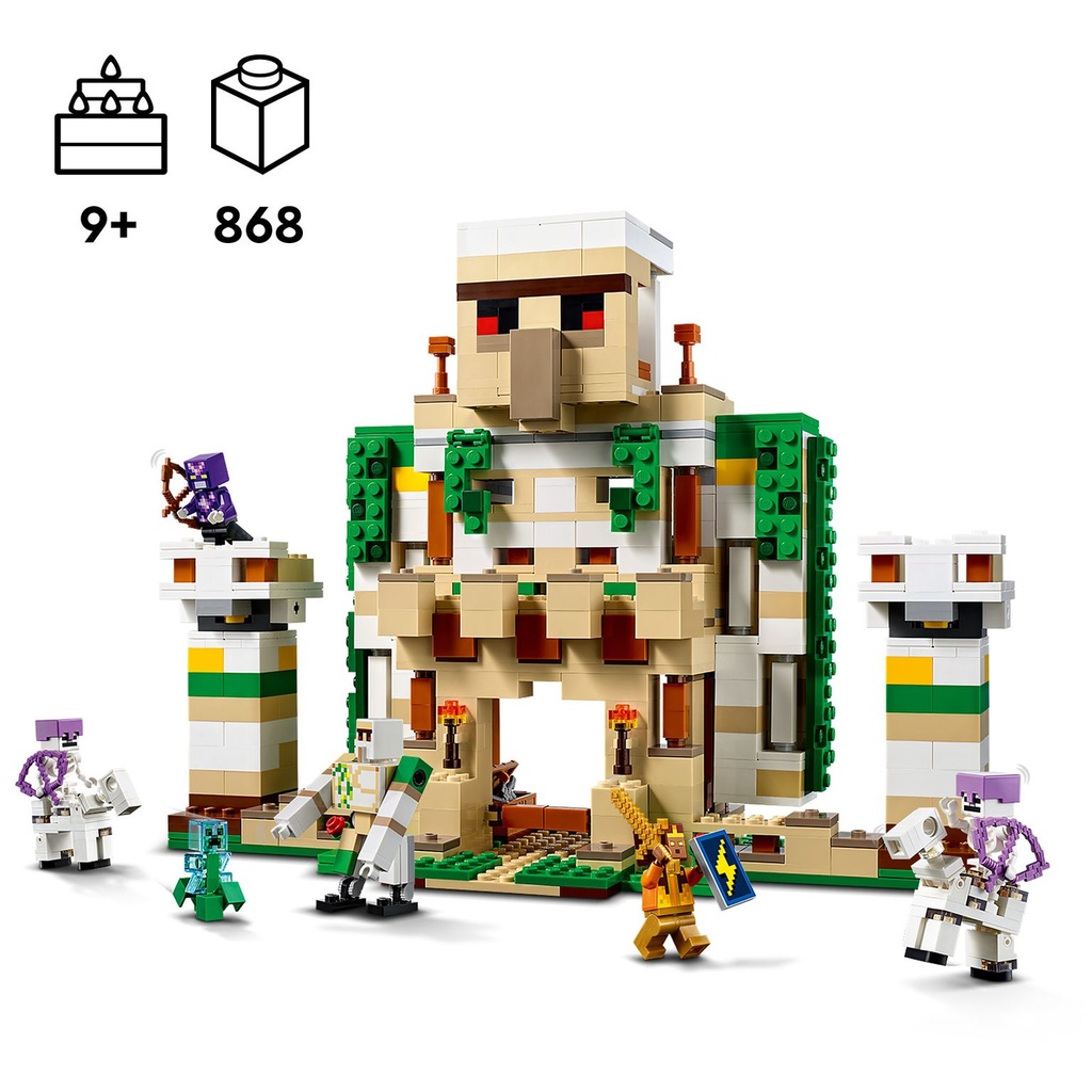 LEGO MINECRAFT: La fortaleza del golem de hierro 21250