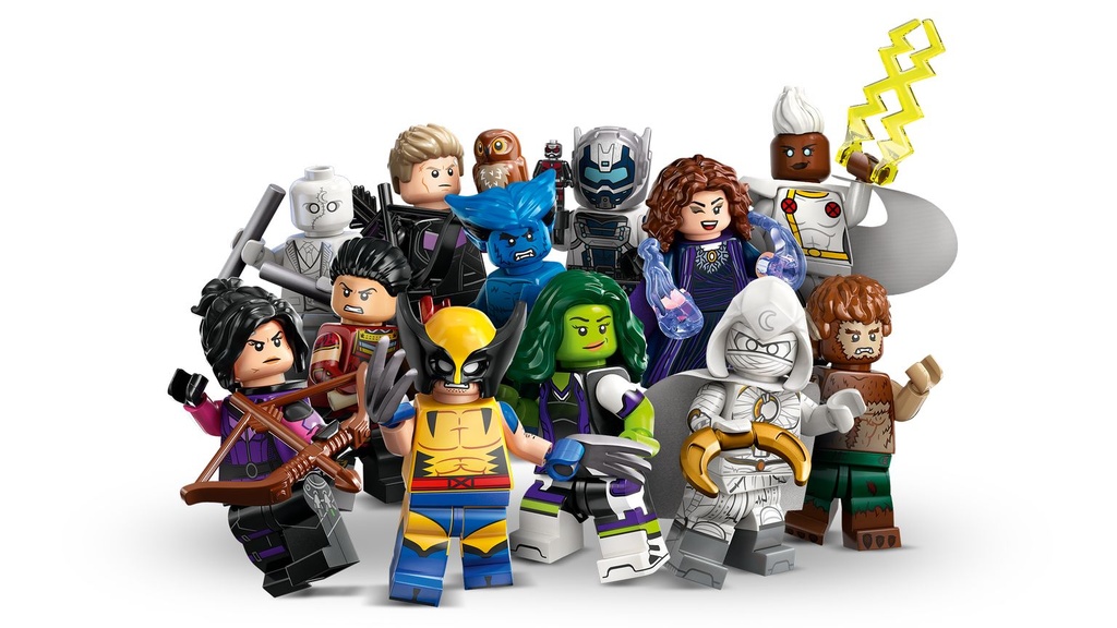 LEGO Minifigures Marvel 2ª Edición 71039: Serie Completa de 12 Minifiguras