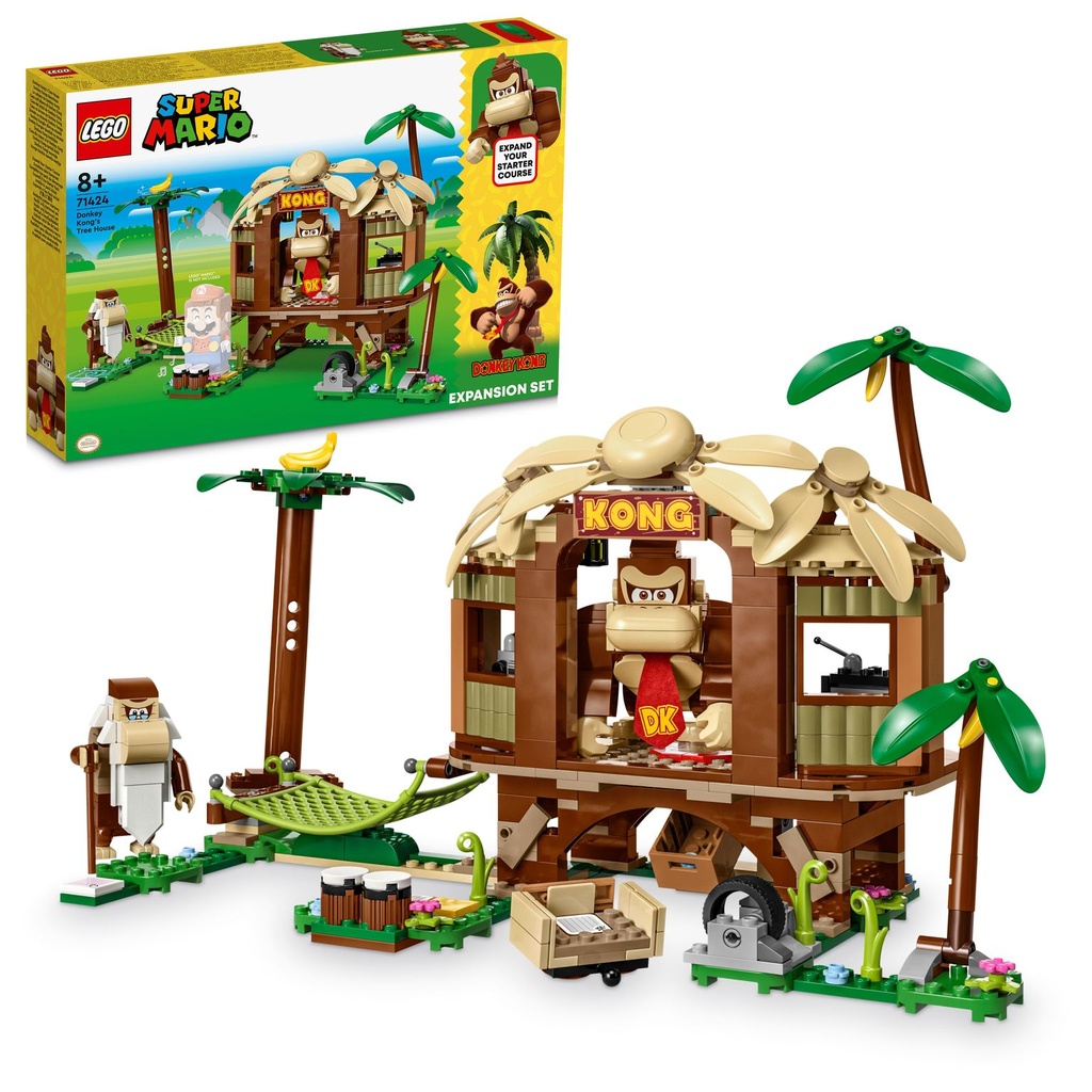  Lego Super Mario Set de Expansión: Casa del árbol de Donkey Kong 71424