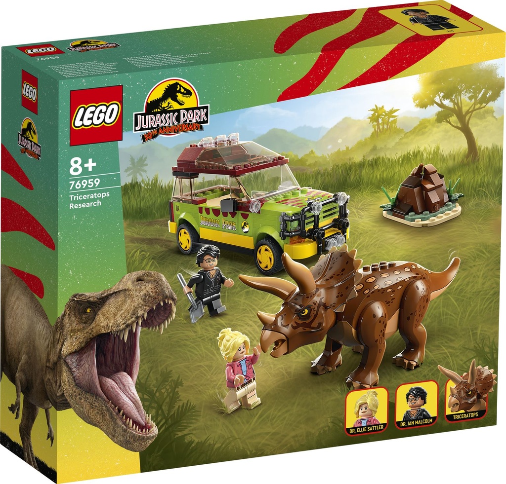 LEGO Jurassic World: Análisis del Triceratops 76959