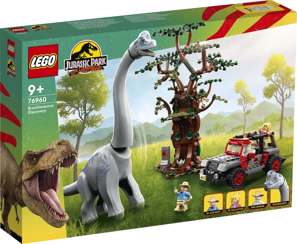  Lego Jurassic World  Descubrimiento del Braquiosaurio 76960