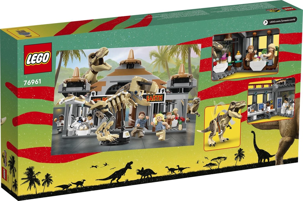 LEGO Jurassic World: Centro de Visitantes: T. rex y Ataque del Raptor 76961