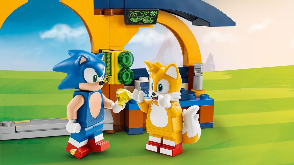 LEGO Sonic: Taller y Avión Tornado de Tails 76991