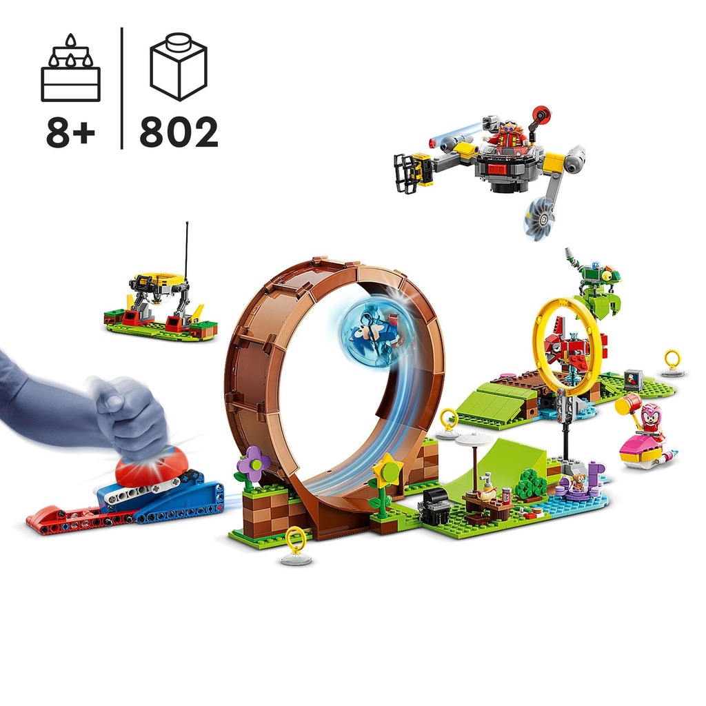 LEGO Sonic: Desafío del Looping de Green Hill Zone 76994