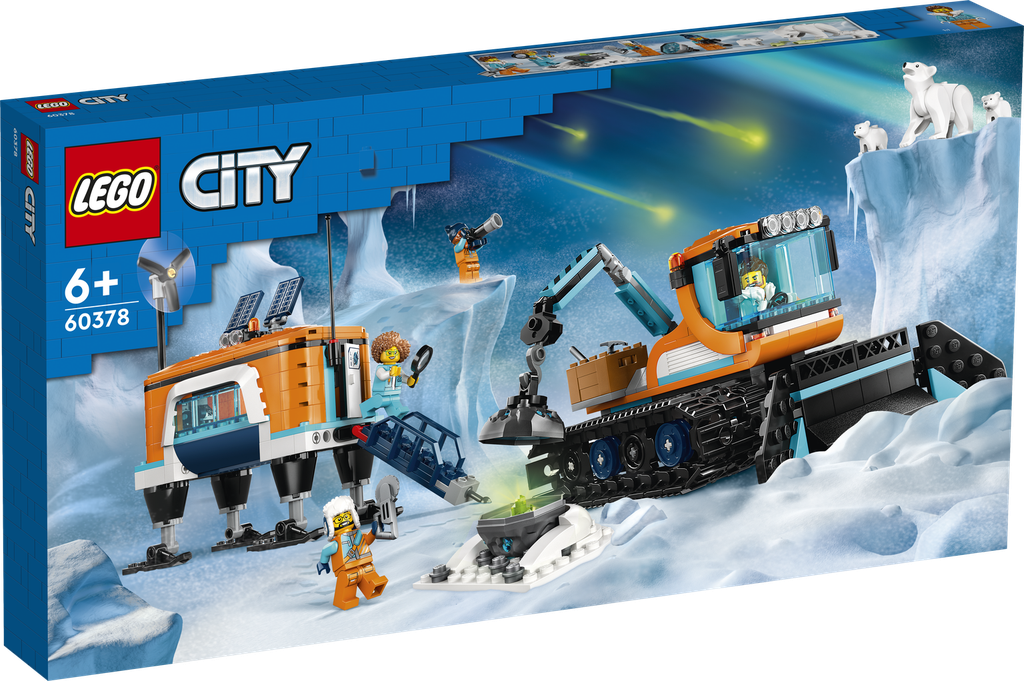 LEGO City: Exploradores del Ártico: Camión y Laboratorio Móvil 60378