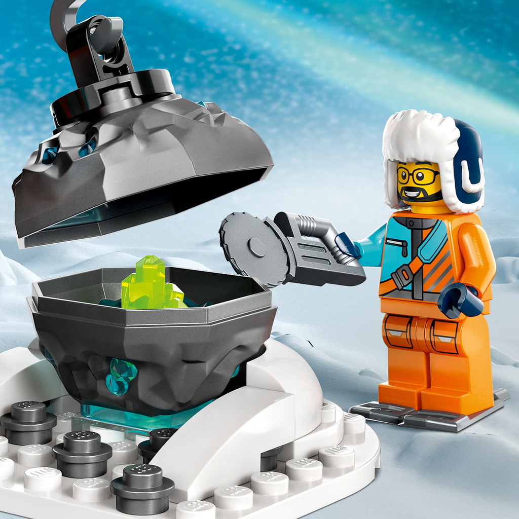 LEGO City: Exploradores del Ártico: Camión y Laboratorio Móvil 60378