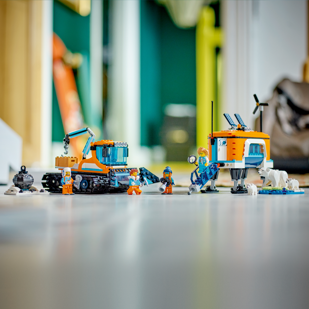 LEGO City: Exploradores del Ártico: Camión y Laboratorio Móvil 60378