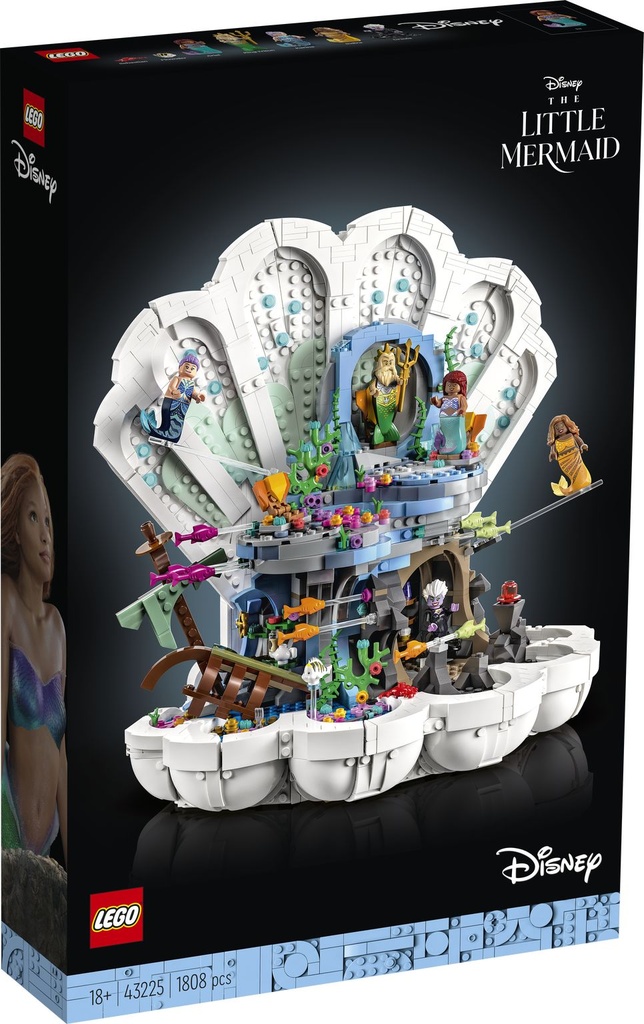 LEGO Disney: Concha Real de la Sirenita 43225