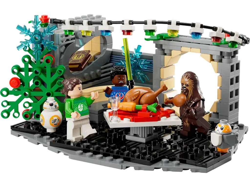 LEGO STAR WARS: Diorama Festivo: Halcón Milenario