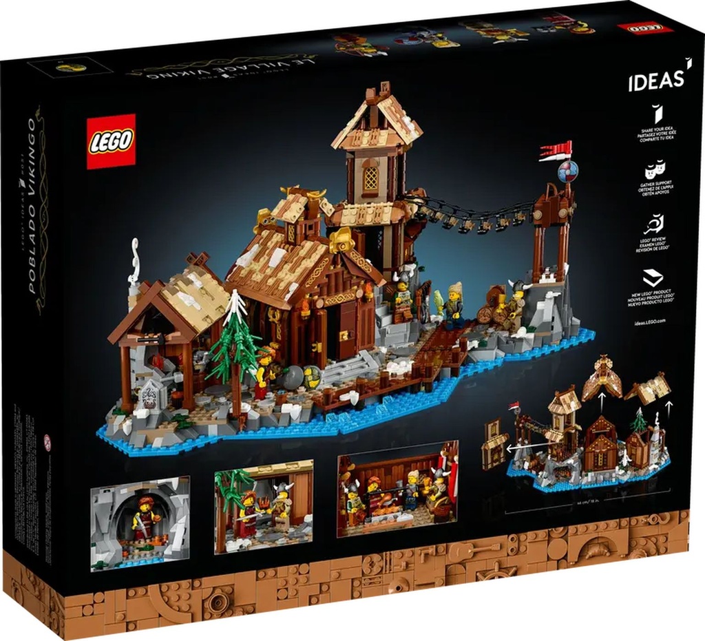 LEGO IDEAS: Poblado Vikingo 21343