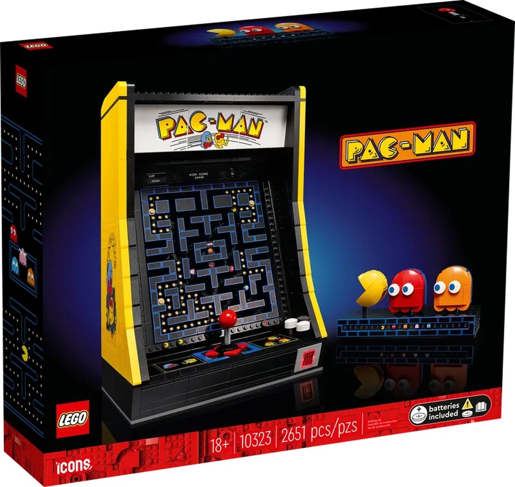 LEGO ICONS: Máquina de PAC-MAN 10323