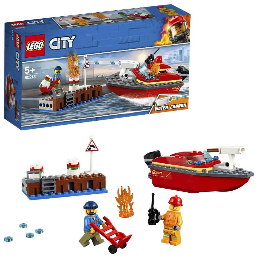 Lego City Llamas en el Muelle 60213