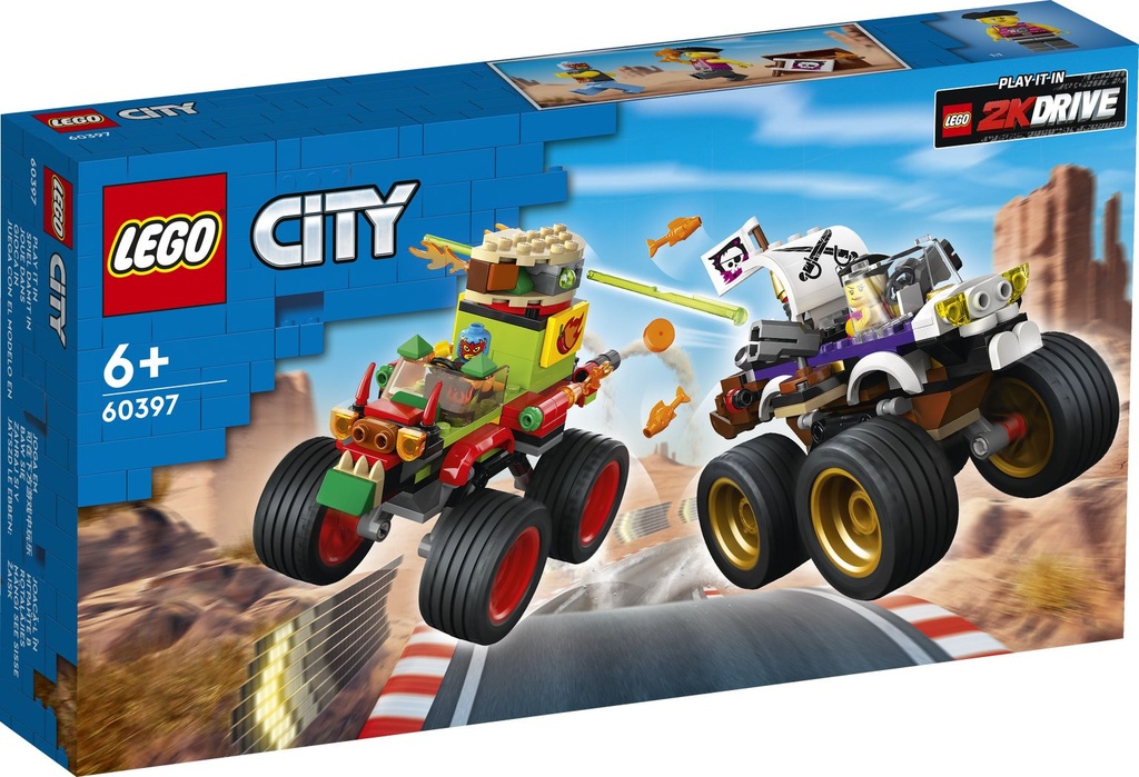 LEGO CITY | Carrera de Camiones Monstruo 60397