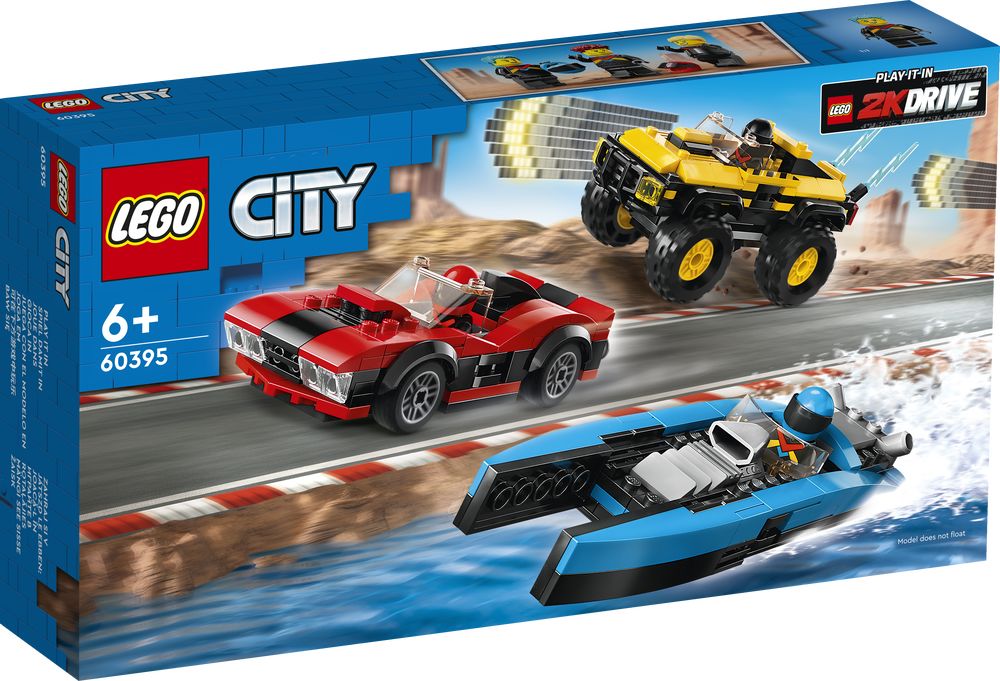 LEGO CITY | Pack de Vehículos Deportivos 60395