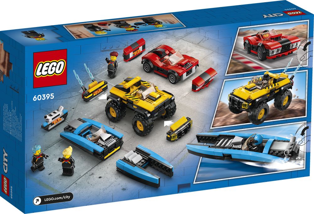 LEGO CITY | Pack de Vehículos Deportivos 60395