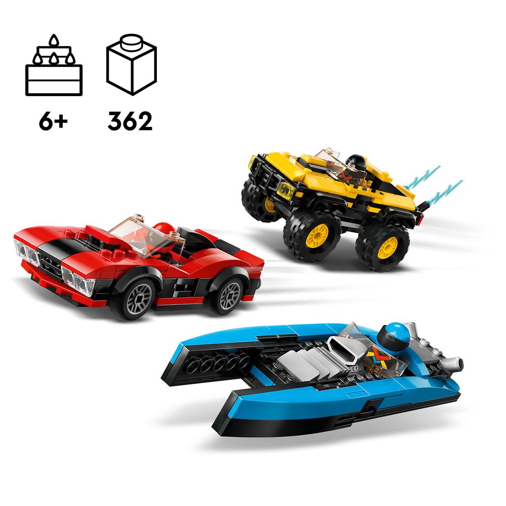 LEGO CITY | Pack de Vehículos Deportivos 60395