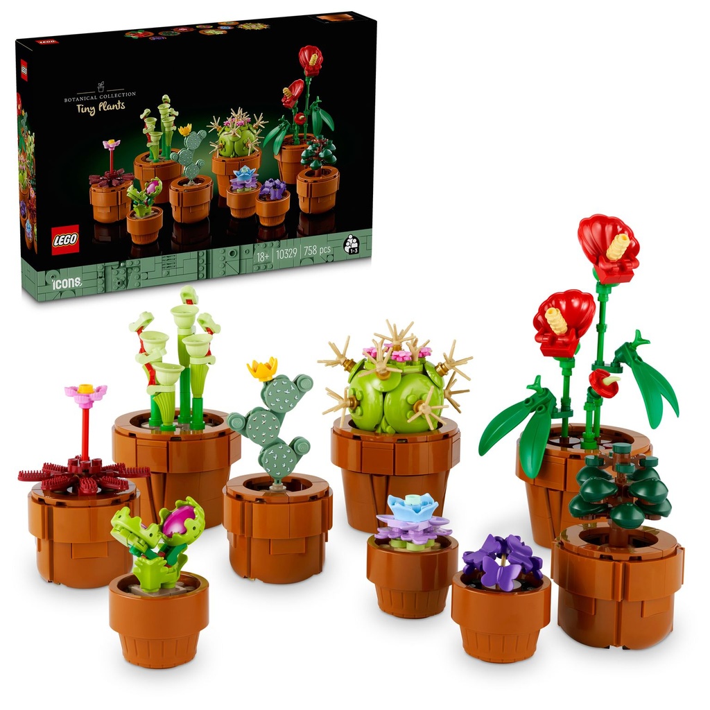 LEGO ICONS | Plantas Diminutas 10329