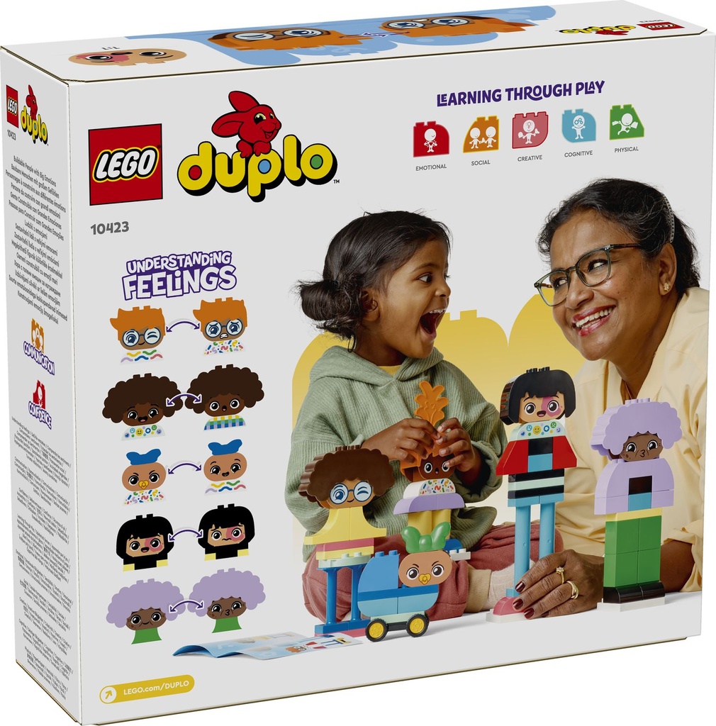 LEGO DUPLO | Gente Construible con Grandes Emociones - 10423