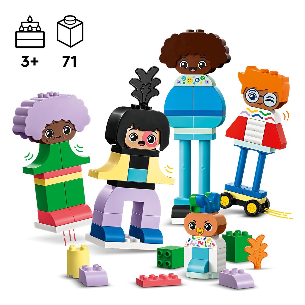 LEGO DUPLO | Gente Construible con Grandes Emociones - 10423