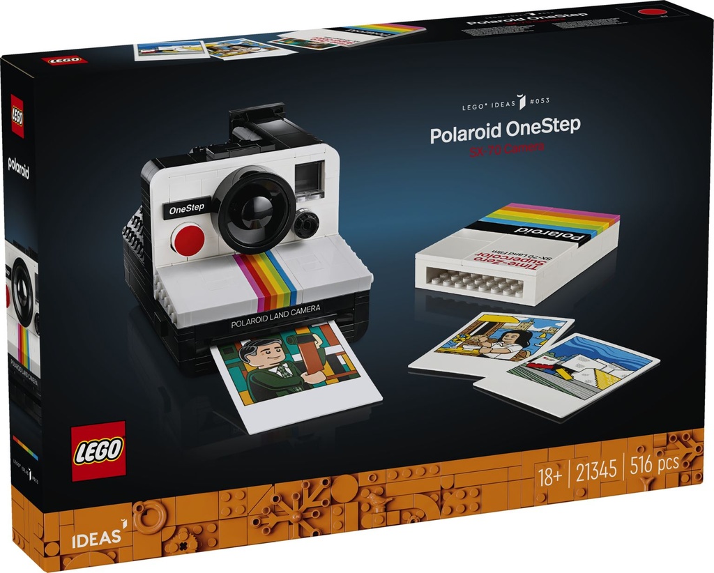 LEGO IDEAS | Camara Polaroid OneStep - 21345