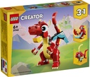 LEGO CREATOR 3en1 | Dragón Rojo - 31145