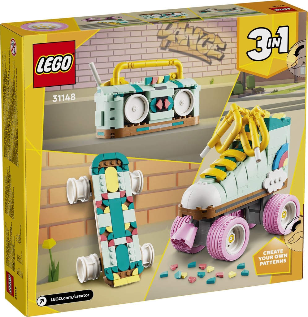 LEGO CREATOR 3en1 | Patín Retro - 31148