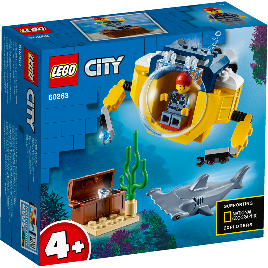 Lego City Océano Minisubmarino 60263