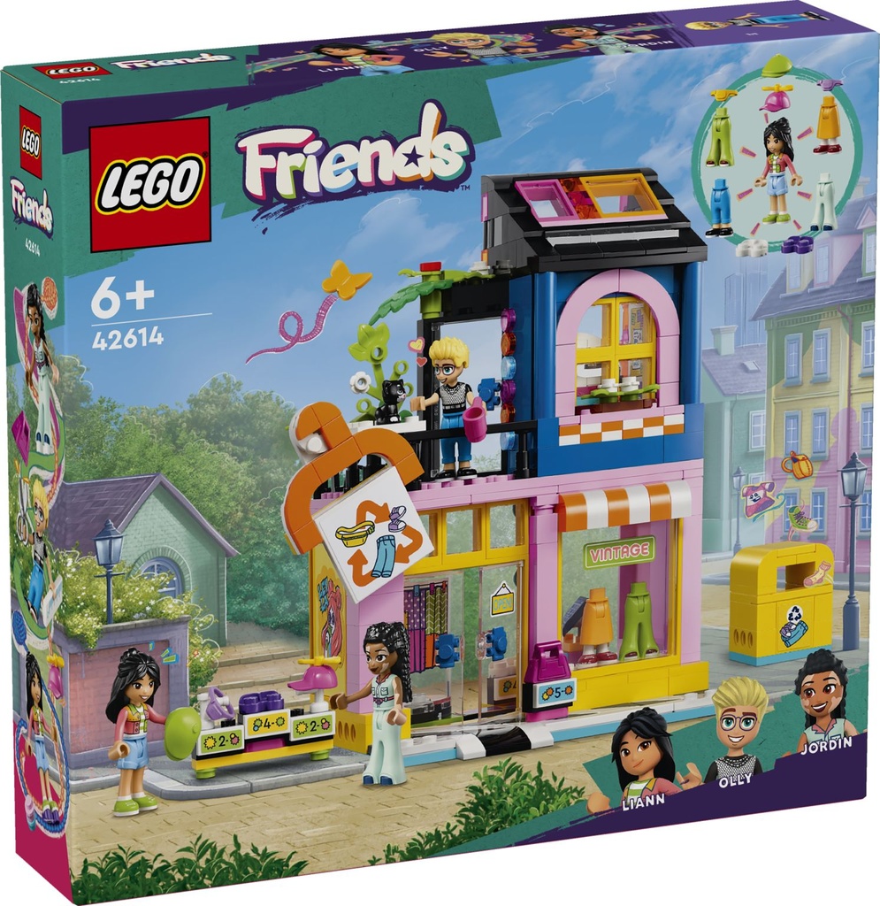 LEGO Friends | Tienda de Moda Retro - 42614