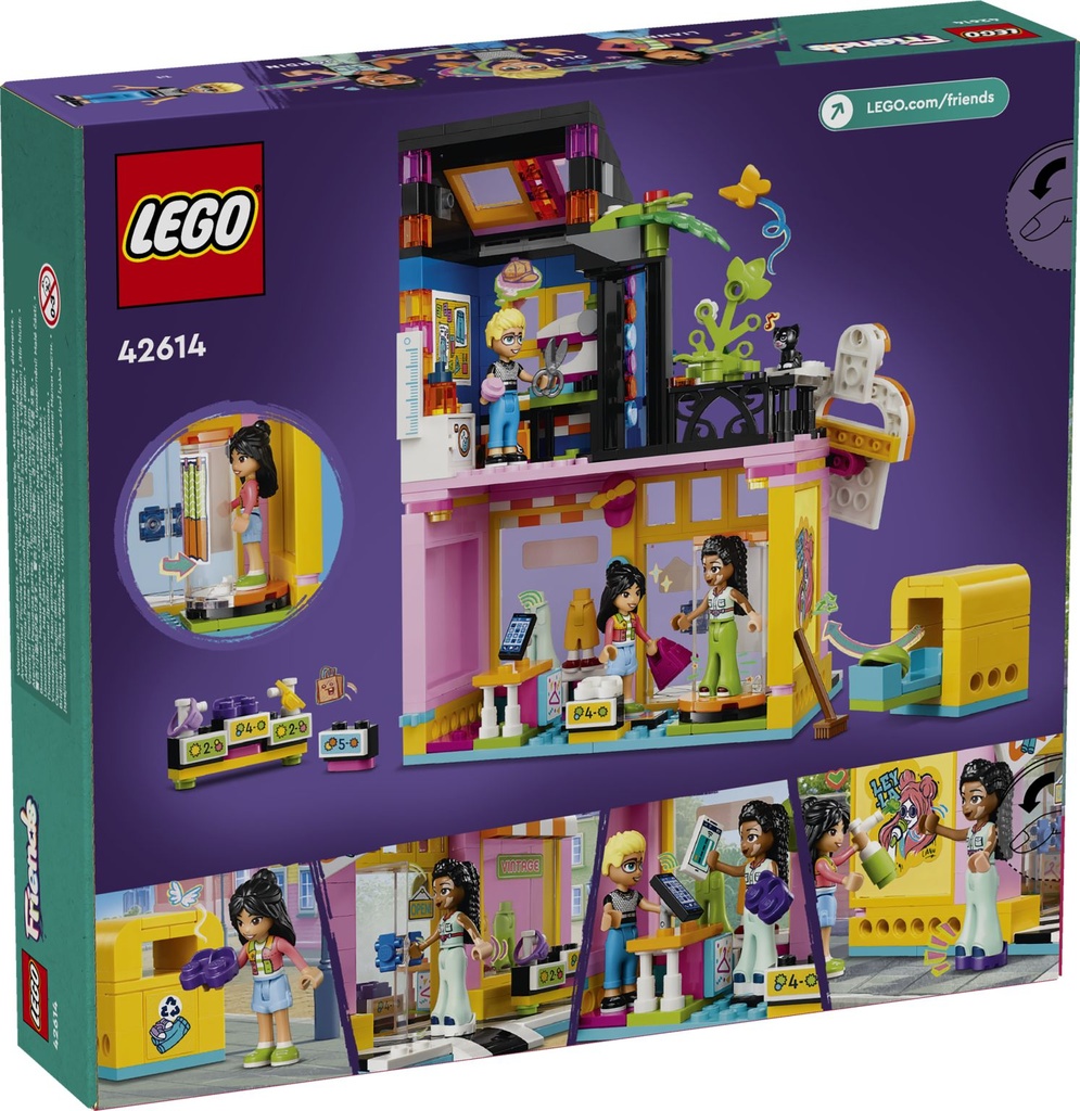 LEGO Friends | Tienda de Moda Retro - 42614