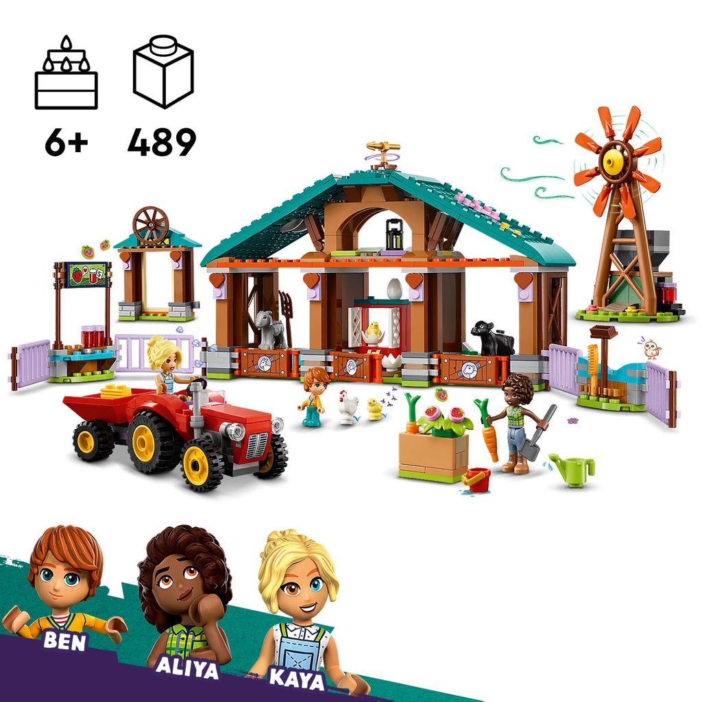 LEGO Friends | Albergue de Animales de Granja - 42617