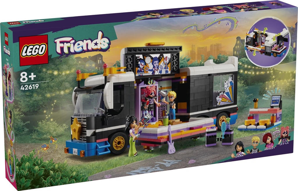 LEGO Friends | Autobús de Gran Gira Musical - 42619