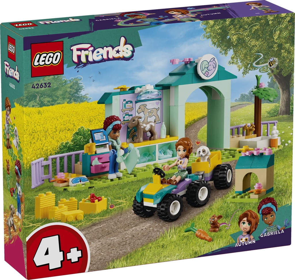 LEGO Friends | Clínica Veterinaria de Animales de Granja - 42632