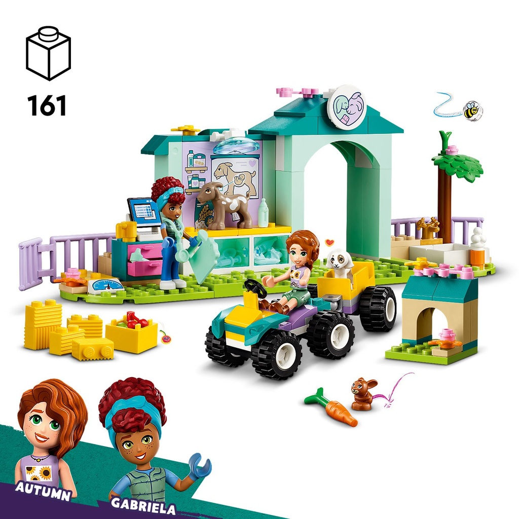 LEGO Friends | Clínica Veterinaria de Animales de Granja - 42632