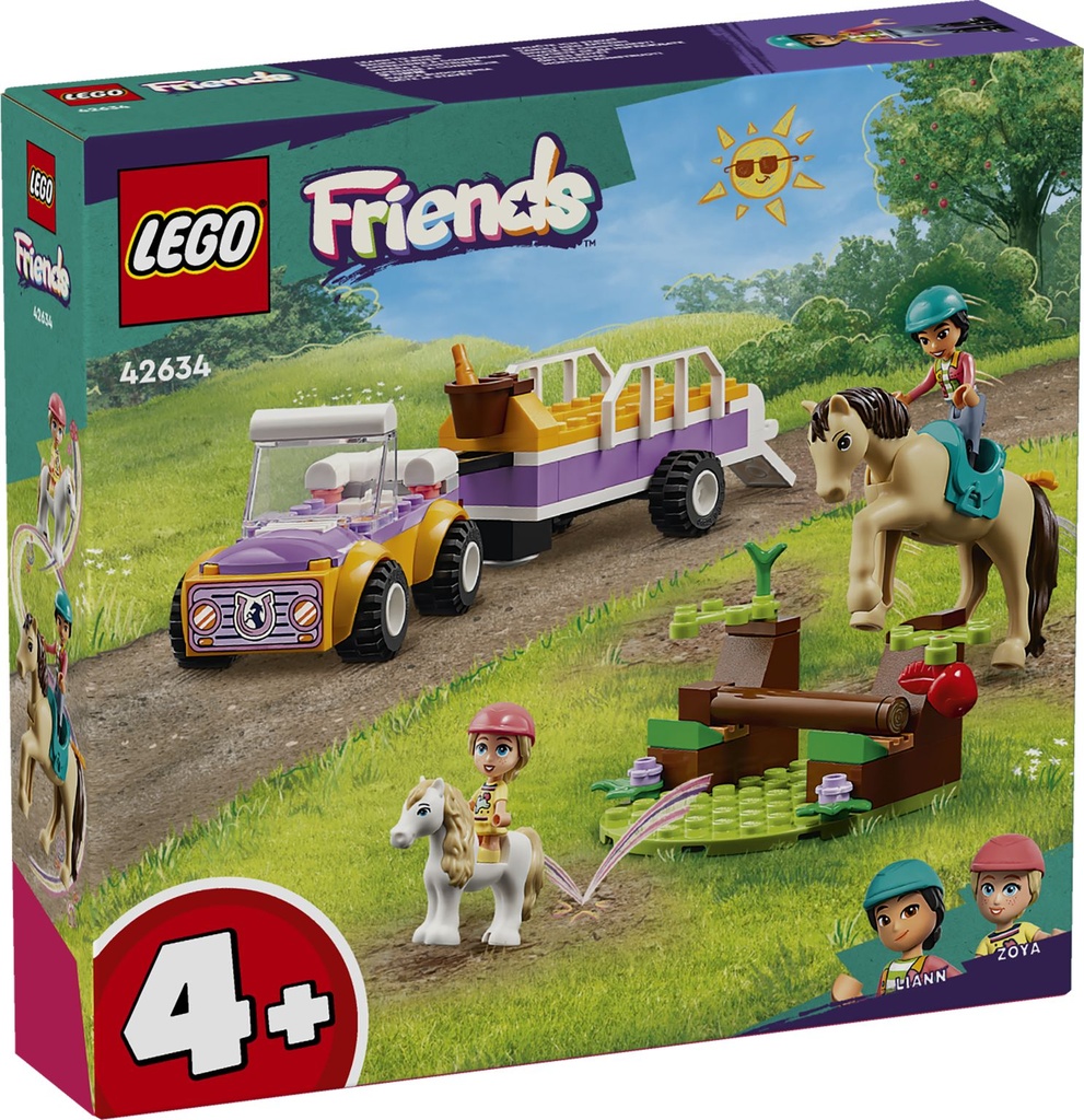 LEGO Friends | Remolque para Caballo y Poni - 42634