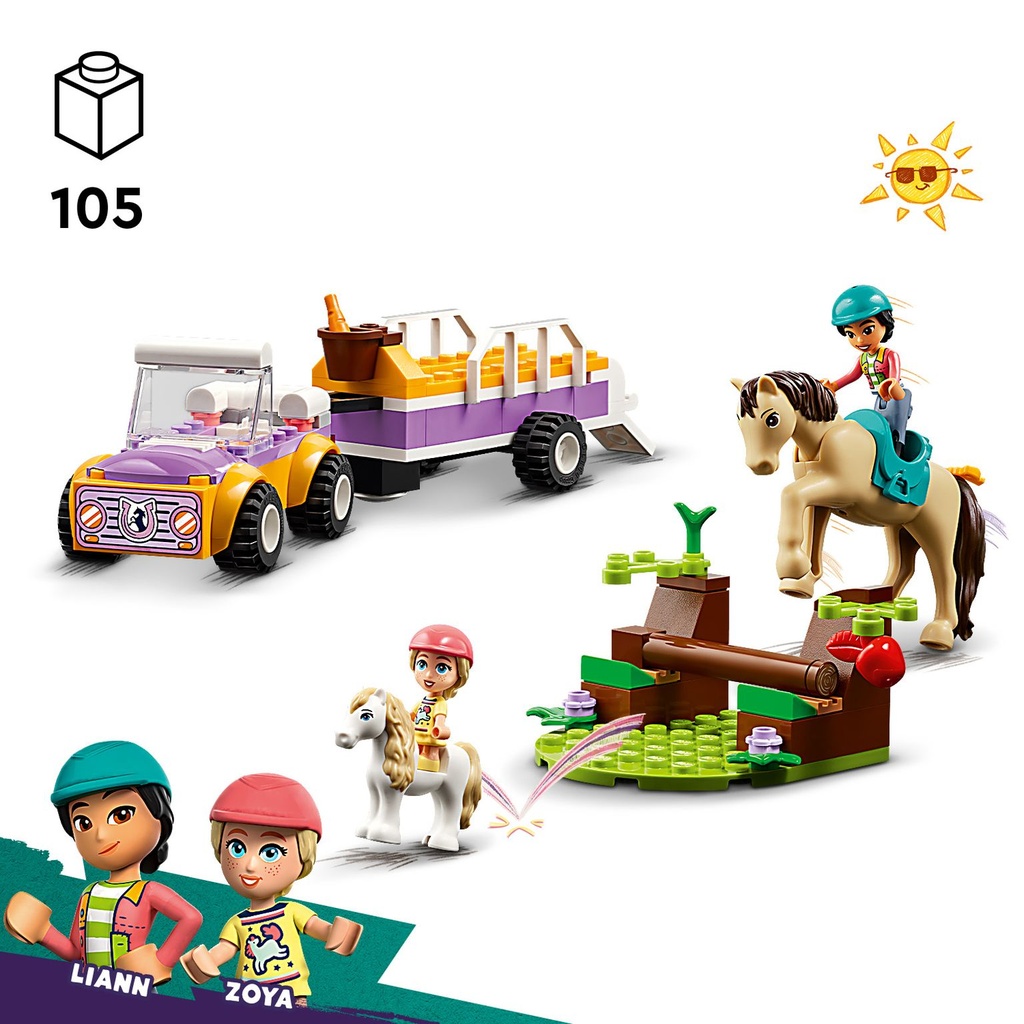 LEGO Friends | Remolque para Caballo y Poni - 42634