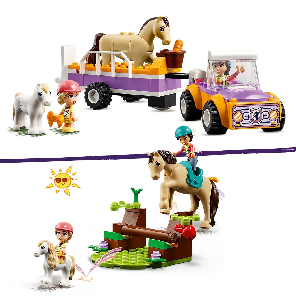 LEGO Friends | Remolque para Caballo y Poni - 42634