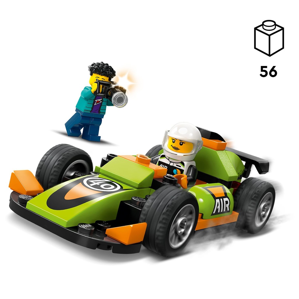 LEGO CITY | Deportivo de Carreras Verde - 60399