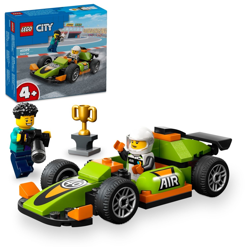 LEGO CITY | Deportivo de Carreras Verde - 60399