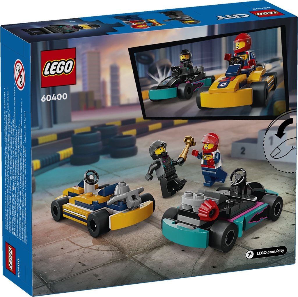 LEGO CITY | Karts y Pilotos de Carreras - 60400