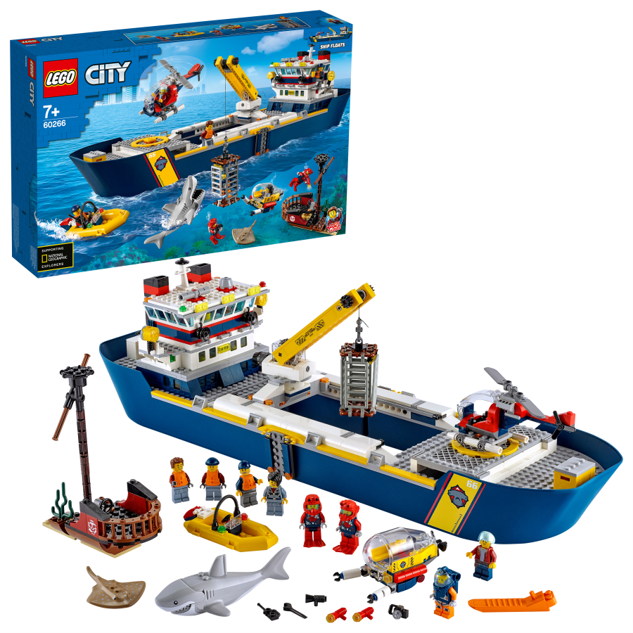 Lego City Océano Buque de Exploración 60266