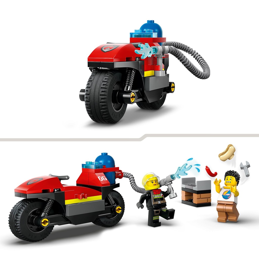 LEGO CITY | Moto de Rescate de Bomberos - 60410