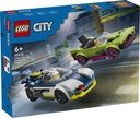 LEGO CITY | Coche de Policía y Potente Deportivo - 60415