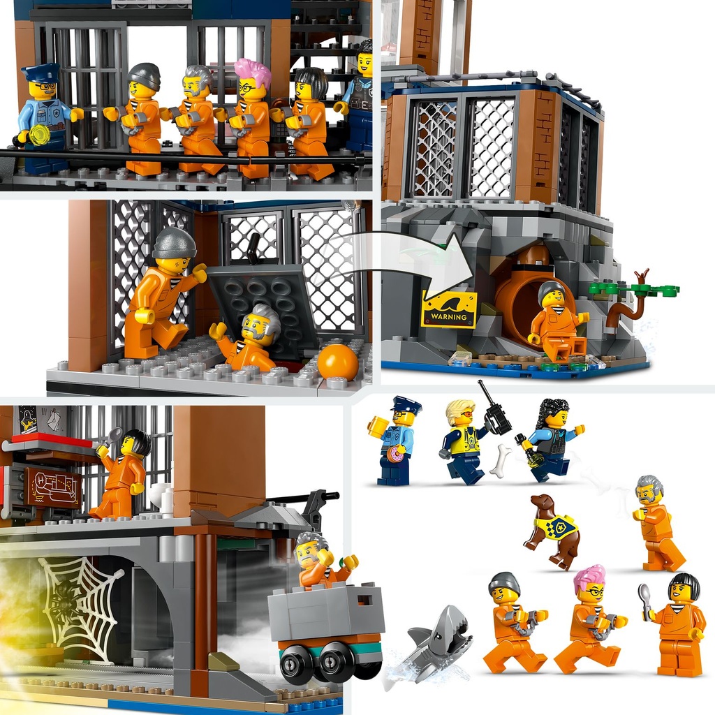 LEGO CITY | Isla Prisión de la Policía - 60419