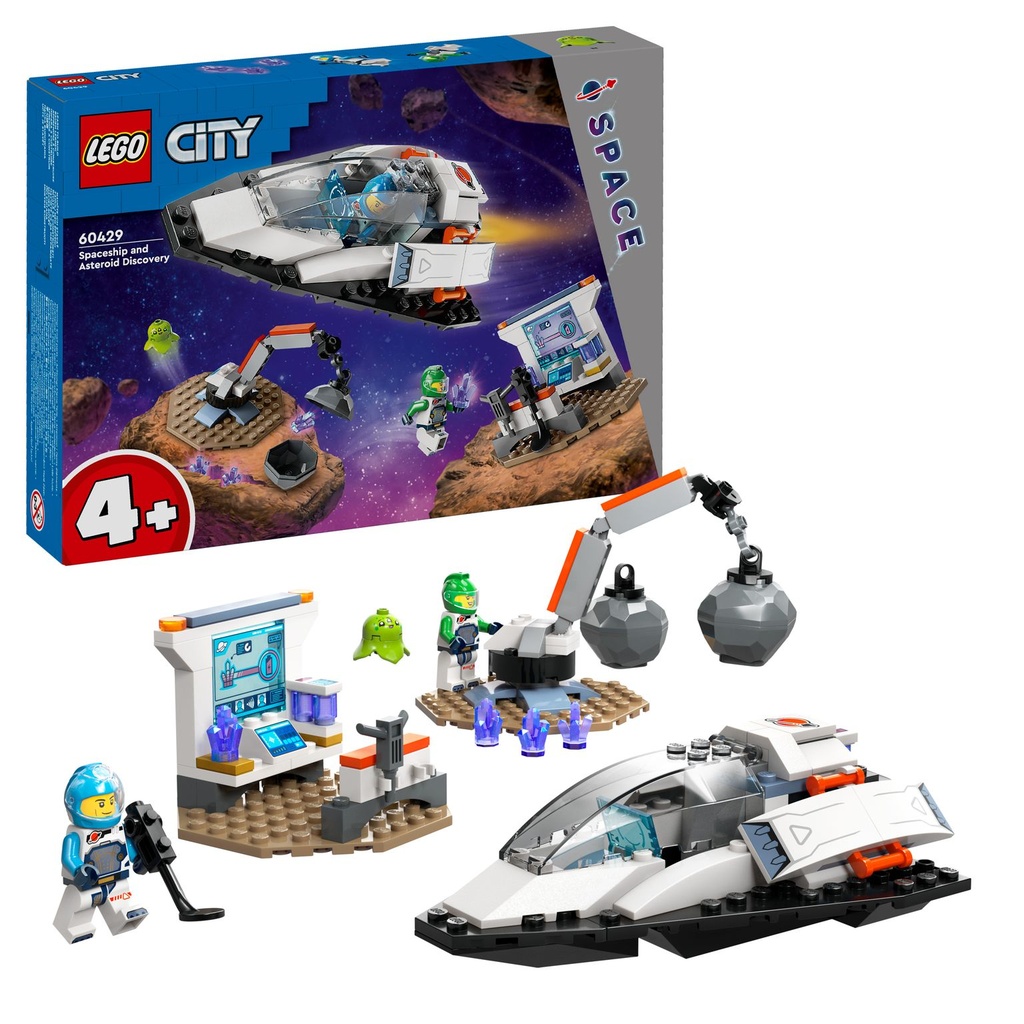 LEGO CITY | Nave Espacial y Descubrimiento del Asteroide - 60429