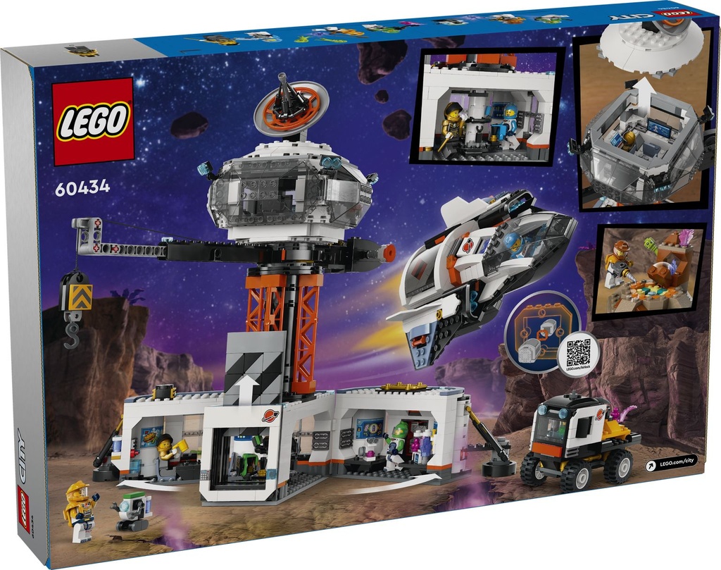 LEGO CITY | Base Espacial y Plataforma de Lanzamiento - 60434