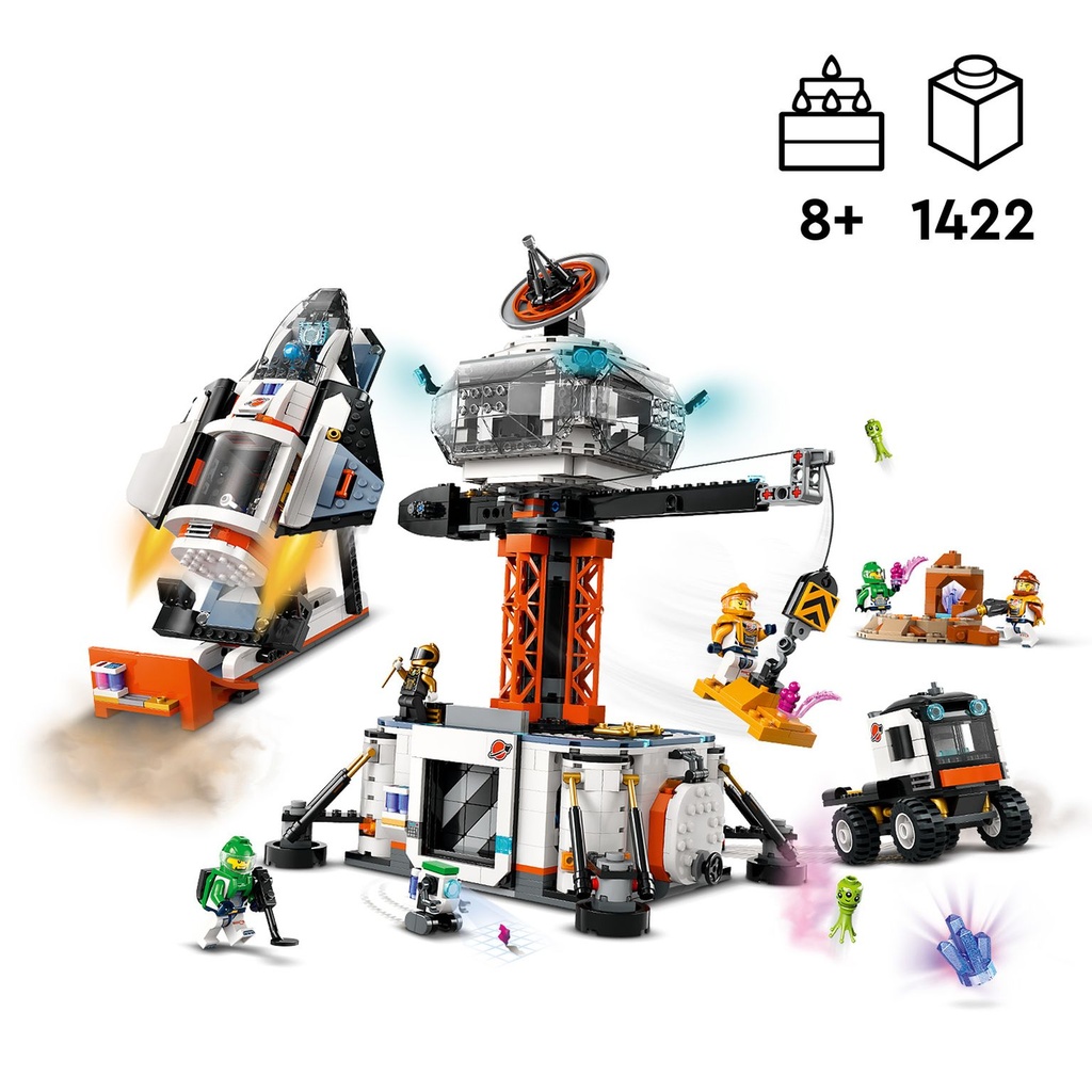 LEGO CITY | Base Espacial y Plataforma de Lanzamiento - 60434